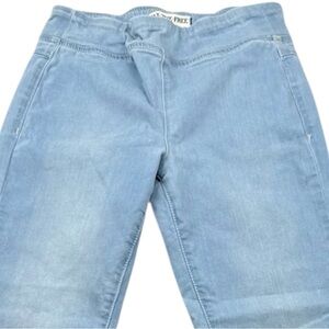 We The Free Cropped Flare Jeans Womens XS Light Wash Stretch Boho Festival Chic